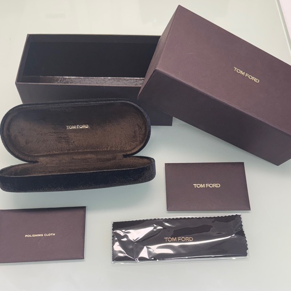 Tom Ford Other - Tom Ford Brown Sunglasses Case Set